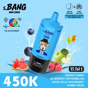 BANG LEADER 450000 Puffs 15 in 1 Taste 450K Disposable Vapes Ice Adjustable