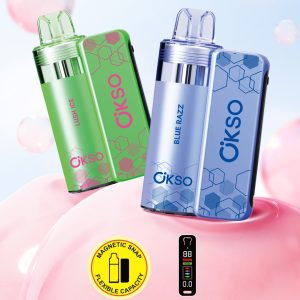 OKSO Switch Kit 50K Puffs Vape Magnetic Snap Airflow/Power Adjustable